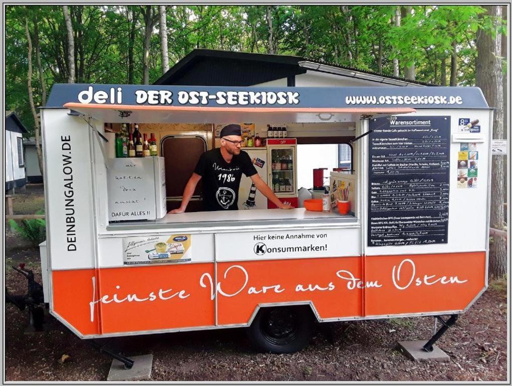 Baumzeltdorf Ostseebreeze Direkt Am Strand Dranske Exterior foto